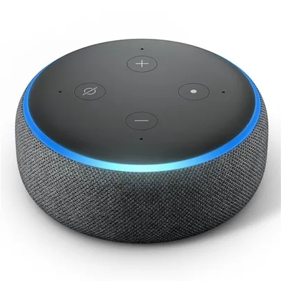 (APP) Smart Speaker Amazon Echo Dot 3ª Geração com Alexa - Preto