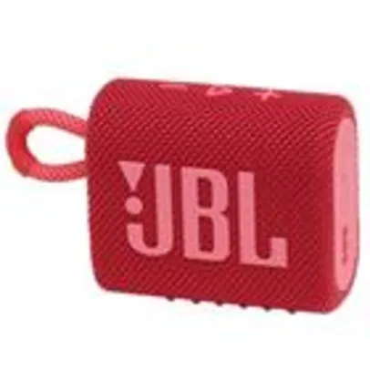 Caixa de Som Bluetooth Jblgo3 4.2W Vermelho Jblgo3red