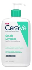 Gel De Limpeza Facial Para Pele Normal A Oleosa 454ml Cerave