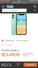 iPhone 11 Verde, 64GB - 4.100