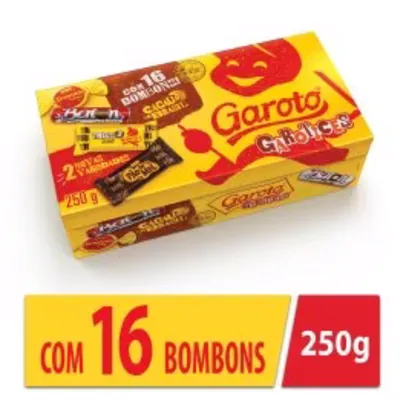 Bombom GAROTO Sortido Caixa 250g