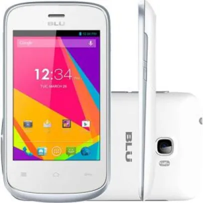 Smartphone Blu Dash Jr D-192l Dual Chip Android Tela 3.5" 512MB 3G | R$100