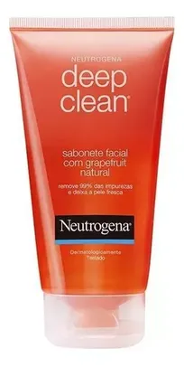 Sabonete Facial Deep Clean Gel Grapefruit 150g Neutrogena