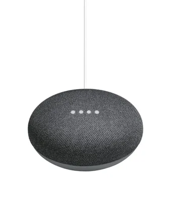Google Nest Mini 2ª Geração: Smart Speaker com Google Assistente - Carvão | R$180