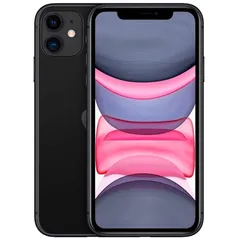 iPhone 11 Apple (128GB) Preto tela 6,1" Câmera 12MP iOS