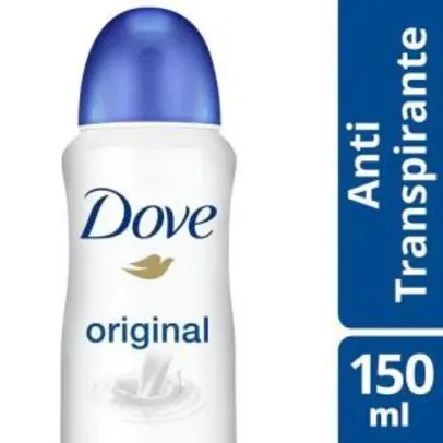 3 Desodorante Aerosol Dove Original 150ml por R$19,77 (R$6,59 cada)