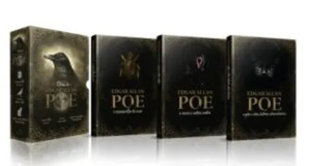 Box - Edgar Allan Poe - Histórias Extraordinárias - 3 Volumes - Acompanha Pôster