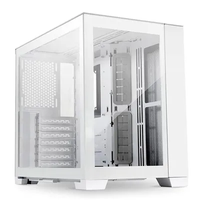 Gabinete Gamer Lian Li O11 Dynamic Snow Edition, Mid-Tower, Lateral de Vidro, Branco, O11DMINI-S