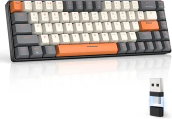 Teclado Mecânico Sem Fio K68