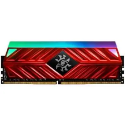 Memória XPG Spectrix D41, RGB, 8GB, 3000MHz, DDR4, CL16, Vermelho - AX4U300038G16A-SR41