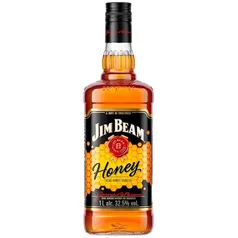 (Cliente VIP / App) Whiskey Jim Beam Honey 4 Anos - 1 Litro