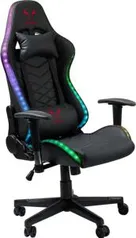 Cadeira Gamer Riotoro, X1S Plus, RGB, Bluetooth, Alto Falantes, Reclinável, Black, GC-30X1SPLUS