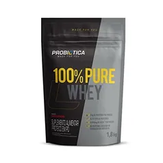 100% Pure Whey Refil (1,8kg) - Morango