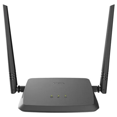 Roteador D-Link 300Mbps, Dual Antena 5dBi, IPv6, Modo Repetidor, Bivolt, Preto - DIR-615