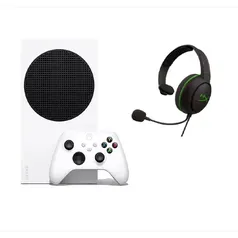 Console Xbox Series S 500gb SSD + Headset Gamer Hyper X Chat Xbox