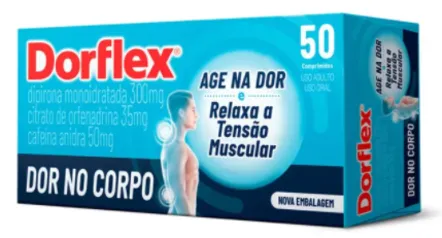 Analgésico Dorflex 50 Comprimidos - PanVel Farmácias