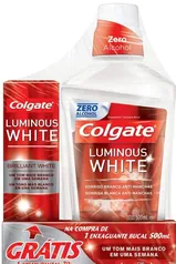 Enxaguante Bucal Colgate Luminous White 500ml Promo 1 Creme Dental