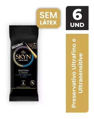 Preservativo Skyn Selection C/ 6 Unidades             