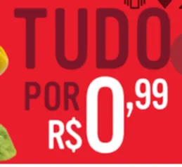 IFOOD | TUDO POR R$0,99