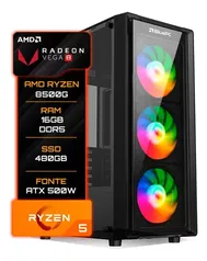 Pc Gamer Bluepc Amd Ryzen 5 8500g 16gb Ddr5 Ssd 480gb 500w