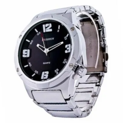 [Lojas Americanas] Relógio Masculino Curren Analógico Casual Branco - R$89