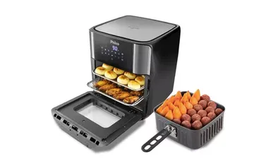 Fritadeira Elétrica Sem Óleo Air Fry Philco Oven PFR2200P 12L - Preta