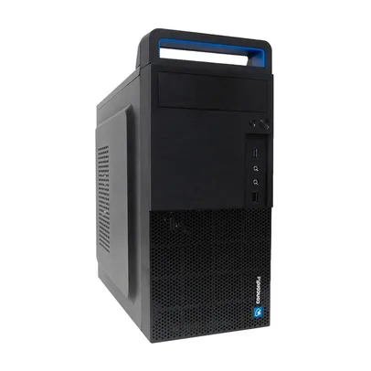 Computador Concórdia, Intel Core i5-10400F, 8GB DDR4, SSD 240GB, 200W, Linux, Preto - 35772