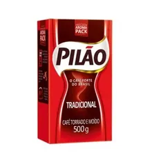 [Leve 3 Pague2]Café Torrado e Moído Pilão Tradicional Vácuo 500 g