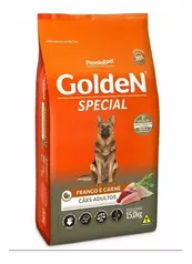 Alimento Golden Special para cachorro adulto sabor frango e carne em sacola de 15kg