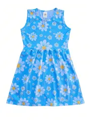 Vestido para meninas infantil juvenil gode rodado evasê