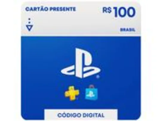 Cartão Presente Digital PlayStation Store 