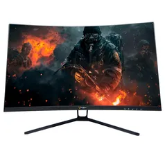 Monitor Gamer Husky Storm 27' LED, Curvo, 165 Hz, Full HD, 1ms, Adaptive Sync, HDMI/DisplayPort, Ajuste de Ângulo - HGMT001