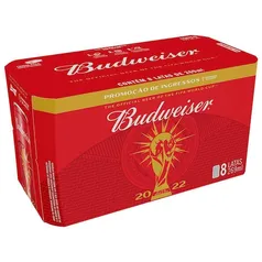 [VIP] Cerveja Budweiser American Lager Lata 269ml - 8 Unidades