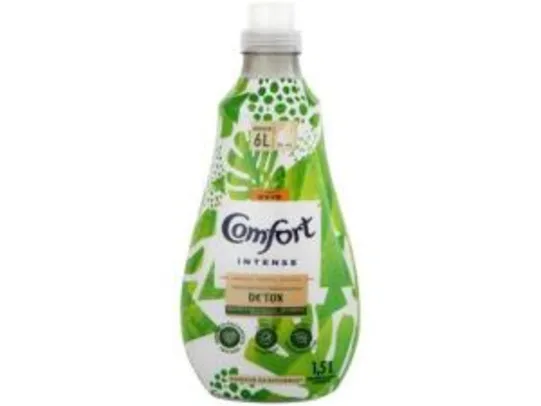 (APP + Clube da Lu) - Amaciante Comfort Cuidado da Natureza - Detox Intense Concentrado 1,5L | R$10