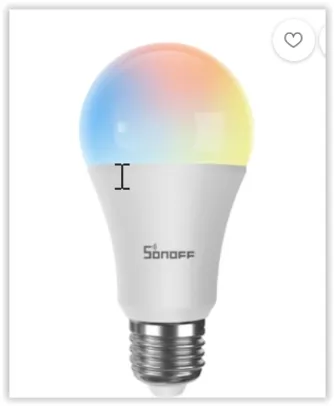 Lâmpada LED rgb Inteligente Sonoff B05-B-A60 - Conexão WiFi 12 W | R$ 39