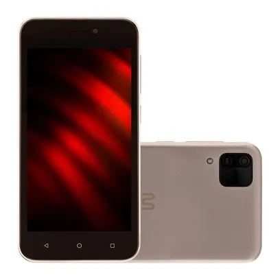 Foto do produto Smartphone Multilaser E 2 3G 32gb Tela 5 Dual P9149 Dourado