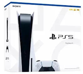 [CC AME R$ 2944] Console PlayStation 5 Standard Edition Branco + Controle Sem Fio Dualsense Branco