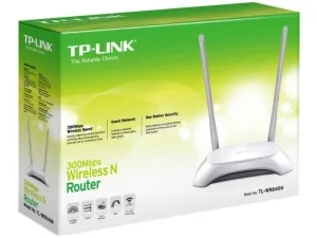 [Magazine Luiza] Roteador Wireless Tp-link TL-WR840N 300mbps - 2 Antenas 5 Portas