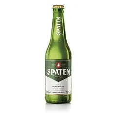 [preço exclusivo prime] Cerveja Spaten Puro Malte, Long Neck com 355ml Spaten 355