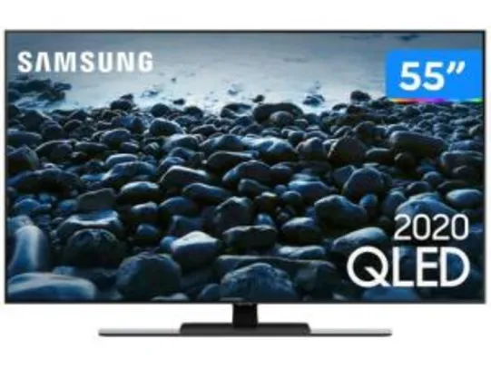 Smart TV 4K QLED 55” Samsung Q80T | R$4.607