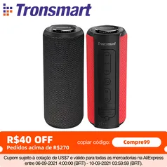 Caixa de som Tronsmart T6 Plus 