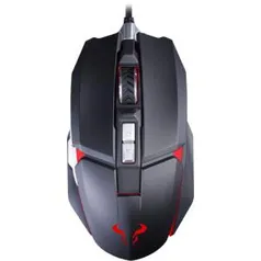 Mouse Gamer Riotoro Aurox, 10000 DPI, 8 Botões , Sensor PixArt PWM 3330, Black | R$ 99