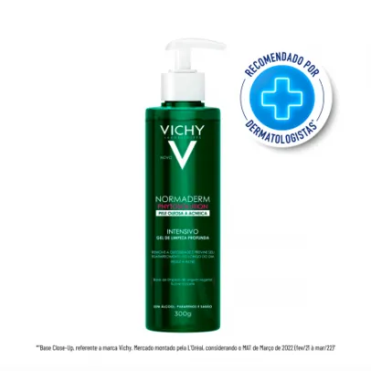 Gel de Limpeza Facial Vichy Normaderm Phytosolution Pele Oleosa a Acneica 300g