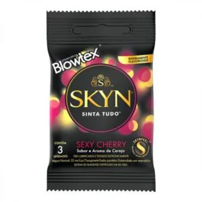 Preservativo Blowtex Skyn com 3 Unidades | R$6
