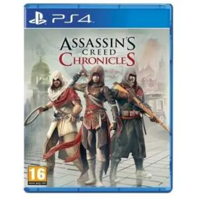 [PSN Store] Assassin's Creed: Chronicles Trilogy para PS4 - R$38