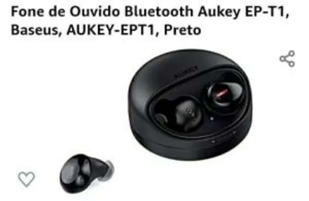 (PRIME) Fone de Ouvido Bluetooth Aukey EP-T1, Baseus | R$179
