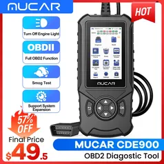 MUCAR CDE900 OBD2 Ferramenta de diagnóstico Auto