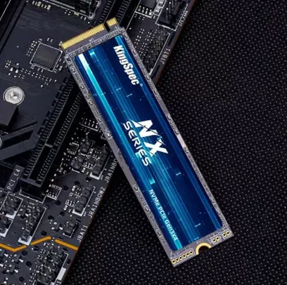 SSD NVMe M.2 512 GB KingsPec leitura 3.500 e escrita 2.000 PCIe 3.0 X4