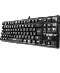 APP [AME - R$179]Teclado mecânico Gamdias Hermes E2 ABNT2 Switch Huano BLUE - R$191