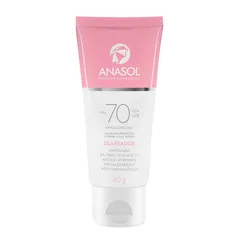 Protetor Solar Facial Clareador Anasol Loção FPS70 60g